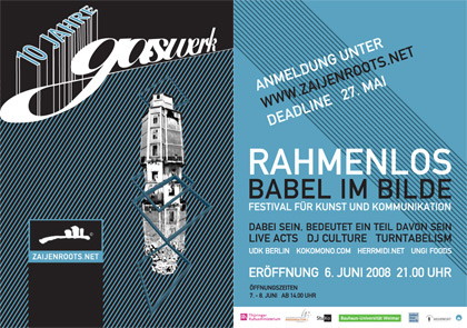 Festival Rahmenlos - Babel im Bilde